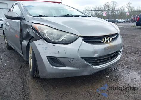 2011 Hyundai Elantra Gls Pzev from USA, damaged, VIN KMHDH4AE5BU131654